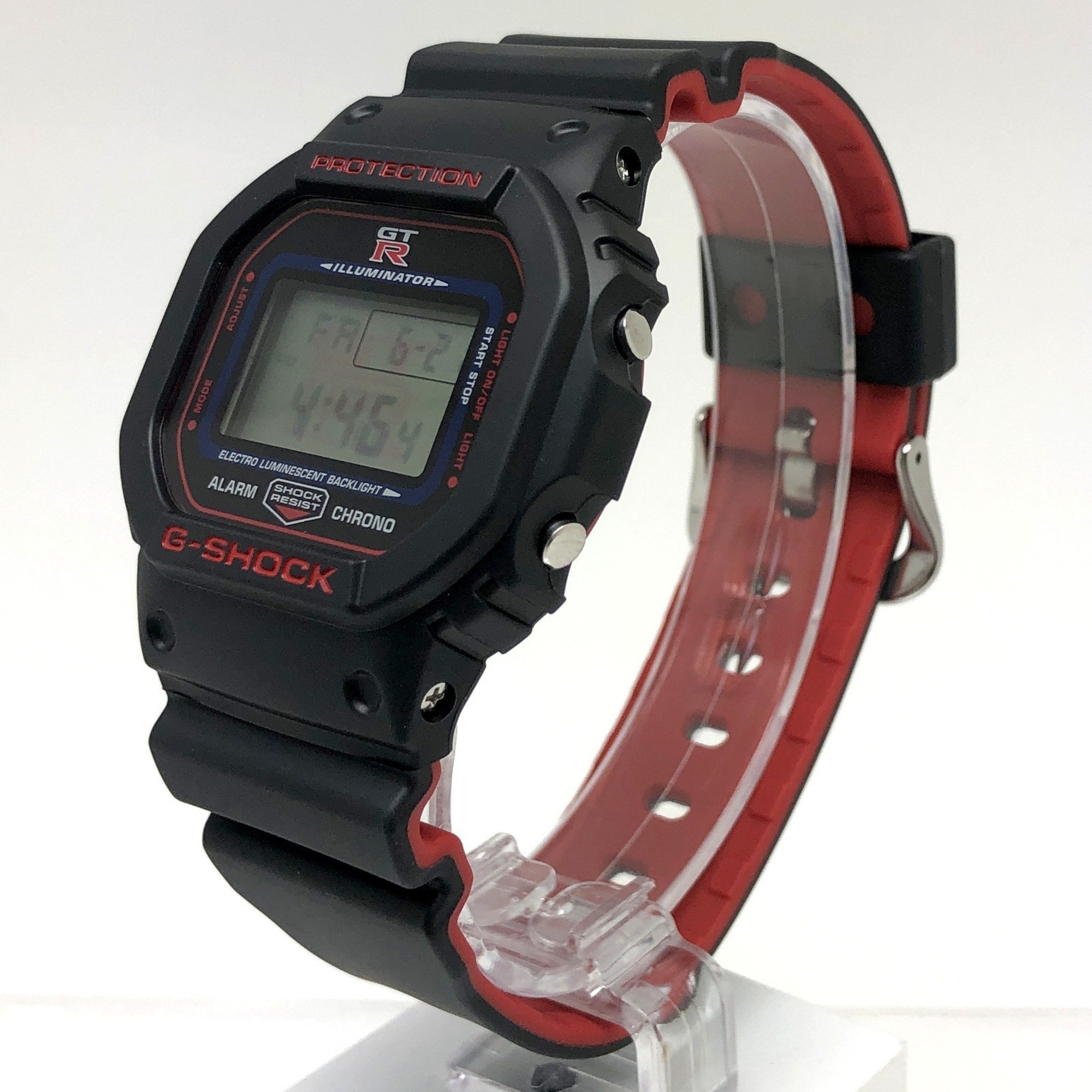 G-SHOCK CASIO Watch DW-5600 NISSAN GT-R Black x Red Limited Edition Released in April 2022 Mikunigaoka Store ITVHP6DO3DWI