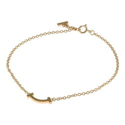 Tiffany T Smile Bracelet 18K Gold Women's TIFFANY&Co.