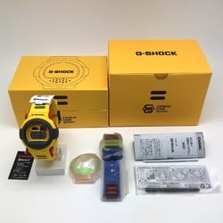 G-SHOCK CASIO Watch G-B001MVE-9 Jason Reprint DW-001 Series Yellow Gray Bluetooth Digital Men's Mikunigaoka Store IT746MR2P0OO