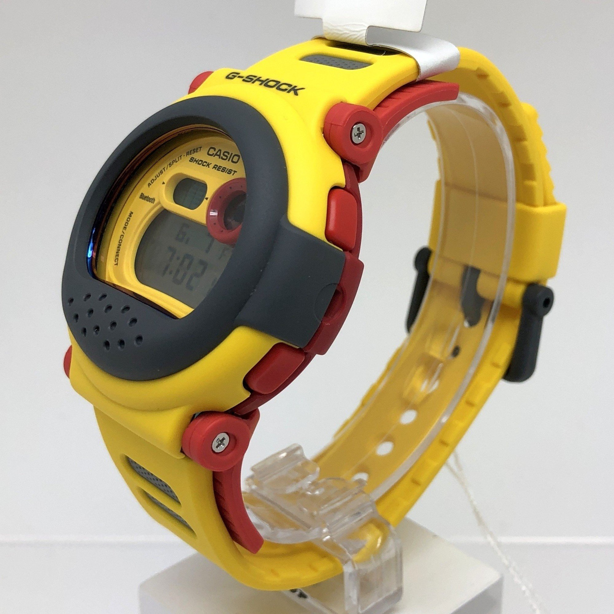 G-SHOCK CASIO Watch G-B001MVE-9 Jason Reprint DW-001 Series Yellow Gray Bluetooth Digital Men's Mikunigaoka Store IT746MR2P0OO