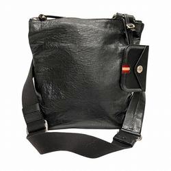 Bally Leather Black Bag Shoulder Men's