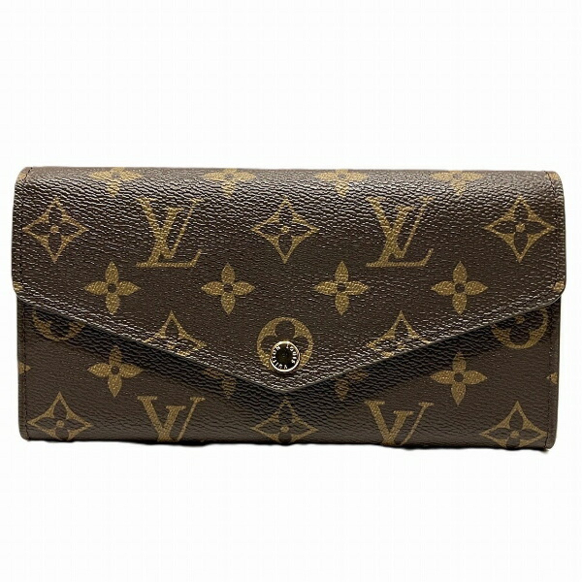 Louis Vuitton Monogram Portefeuille Sarah M60531 Wallet Long Men's Women's Item