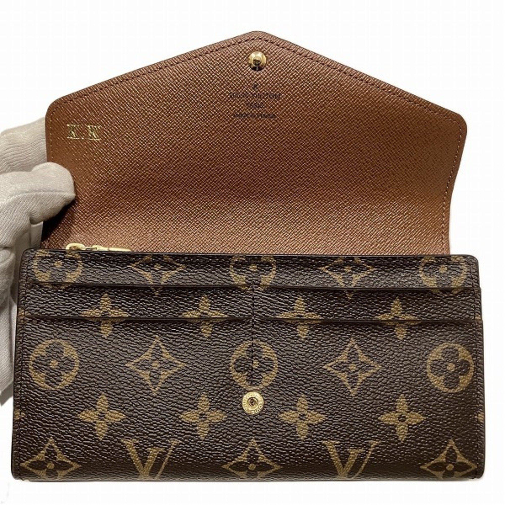 Louis Vuitton Monogram Portefeuille Sarah M60531 Wallet Long Men's Women's Item