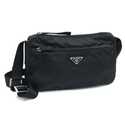 Prada Shoulder Bag Black Nylon Triangle Women's PRADA