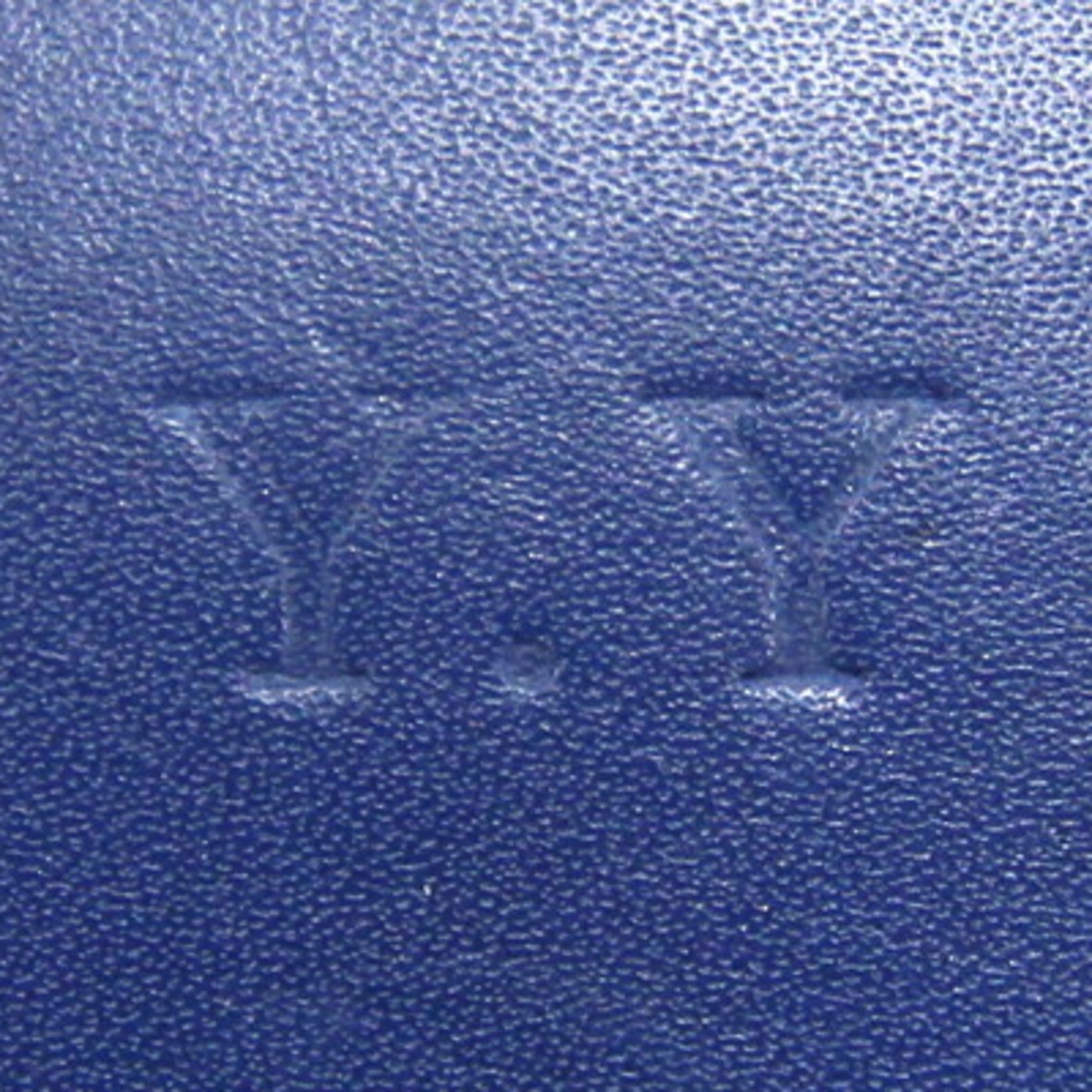 Bottega Veneta Business Card Holder Intrecciato Blue Leather Case for Men and Women BOTTEGA VENETA