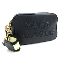 MARC JACOBS Flash Shoulder Bag M0014465 Black Leather Crossbody Pochette Women's
