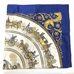 Hermes Carré 90 LA PROMENADE DE LONGCHAMPS Walk to Longchamps Scarf Women's Accessories