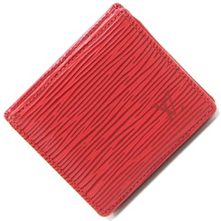 Louis Vuitton Coin Case Epi Portemonnay Boite M63697 Castilian Red Purse Compact Men's Women's LOUIS VUITTON