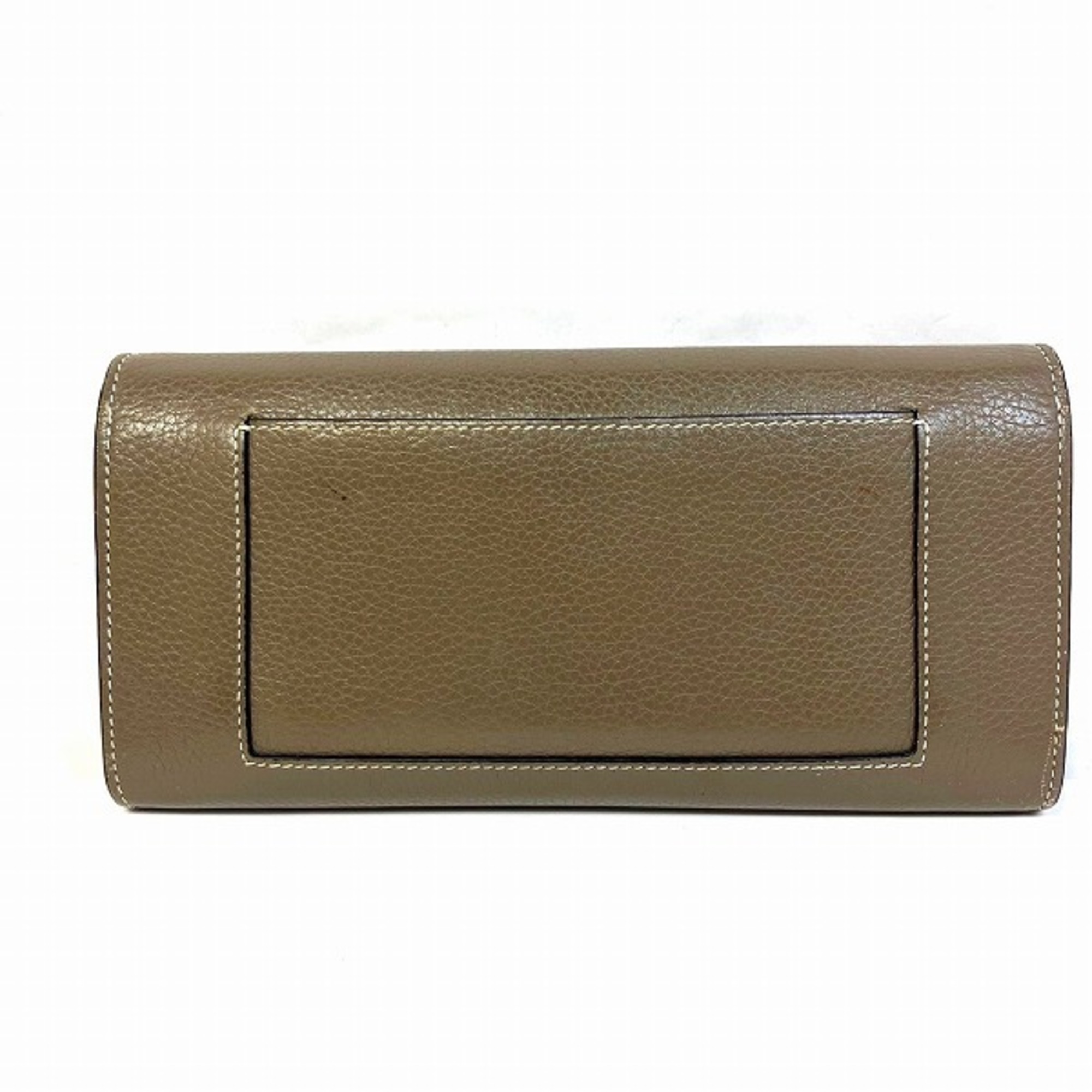 CELINE Large Flap Multi-Function 101673AFE Long Wallet Bi-Fold for Women