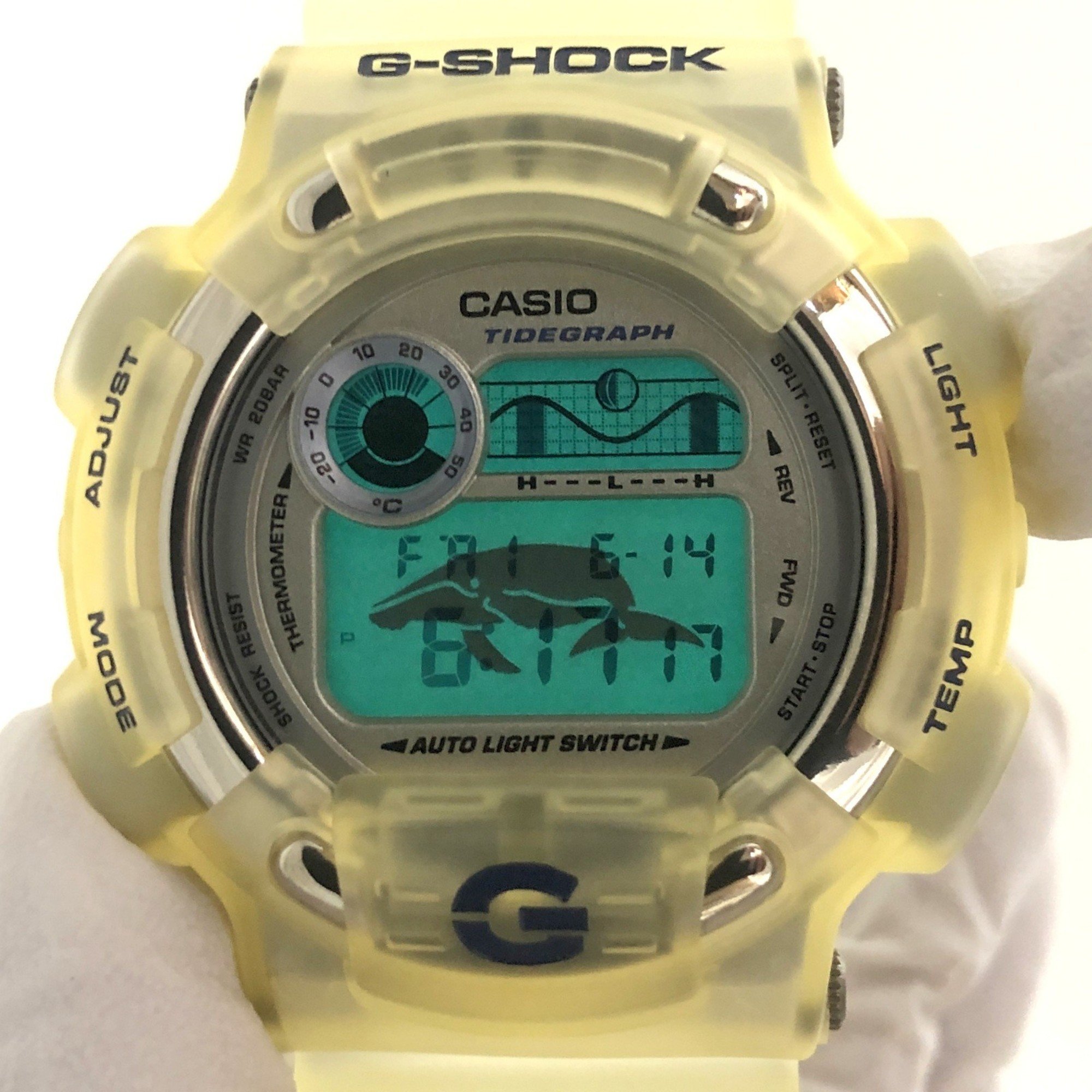 G-SHOCK CASIO Watch DW-8600KJ-2T FISHERMAN 7th Irukuji White Skeleton International Dolphin Whale Digital Mikunigaoka Store ITNRJZ568ONQ