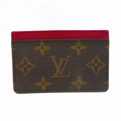 Louis Vuitton Monogram Porte Carte Sample M60703 Accessory Pass Case for Men and Women