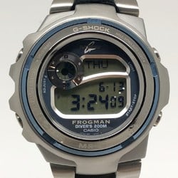 G-SHOCK CASIO Watch MRG-1100-2 MR-G FROGMAN Full Metal Frogman Titanium Case Band Silver Digital Diver Mikunigaoka Store IT86Y2YPYR0B