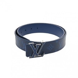 LOUIS VUITTON Louis Vuitton Taigarama LV Initial 40mm Size 85 Blue M0159V Men's Leather Belt
