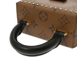 LOUIS VUITTON Louis Vuitton Monogram Reverse Camera Box Brown M82465 Women's Shoulder Bag