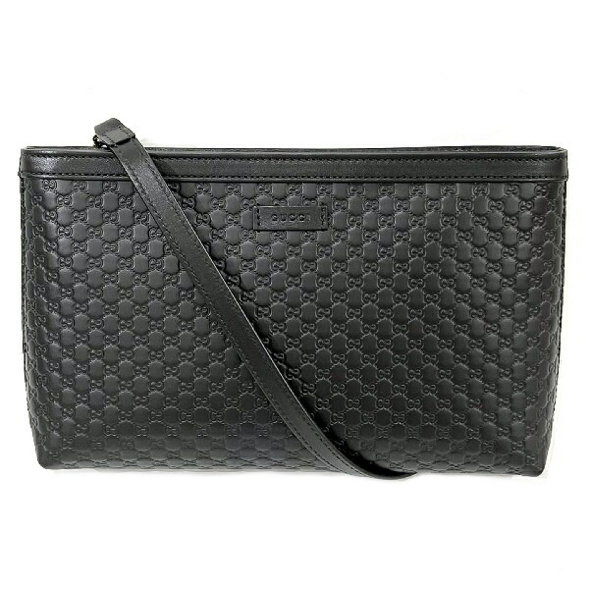 GUCCI Micro Guccissima 607723 Bag Shoulder Clutch Men's Women's