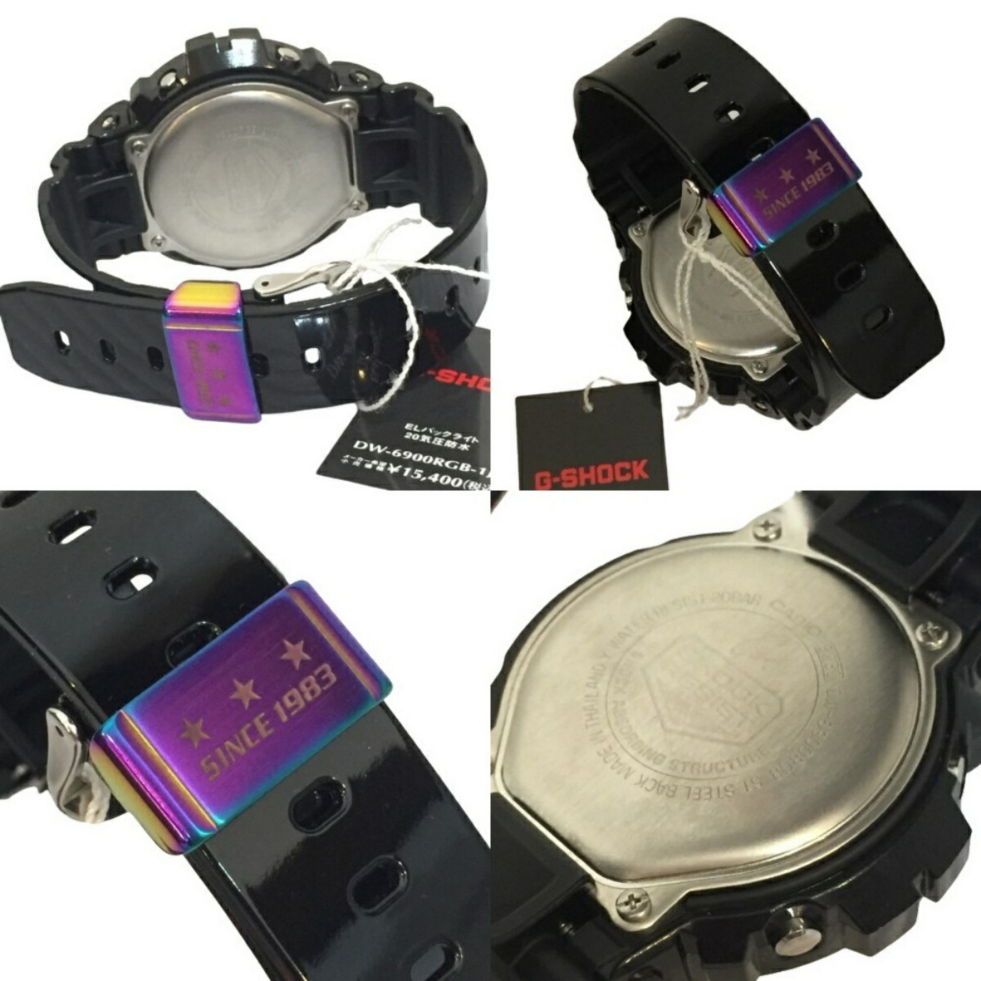 G-SHOCK CASIO Watch DW-6900RGB-1JF Virtual Rainbow Gamer's RGB 3 Eyes Men's Kaizuka Store ITL7RRMWUL8O RM1389D