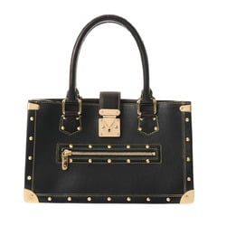 LOUIS VUITTON Louis Vuitton Suhali Faburo Black M91812 Women's Leather Handbag