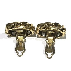 CHANEL Coco Mark Rhinestone 23 Accessories Earrings Women's