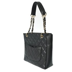 CHANEL Chanel Matelasse PST Tote Black A50994 Women's Caviar Skin Bag