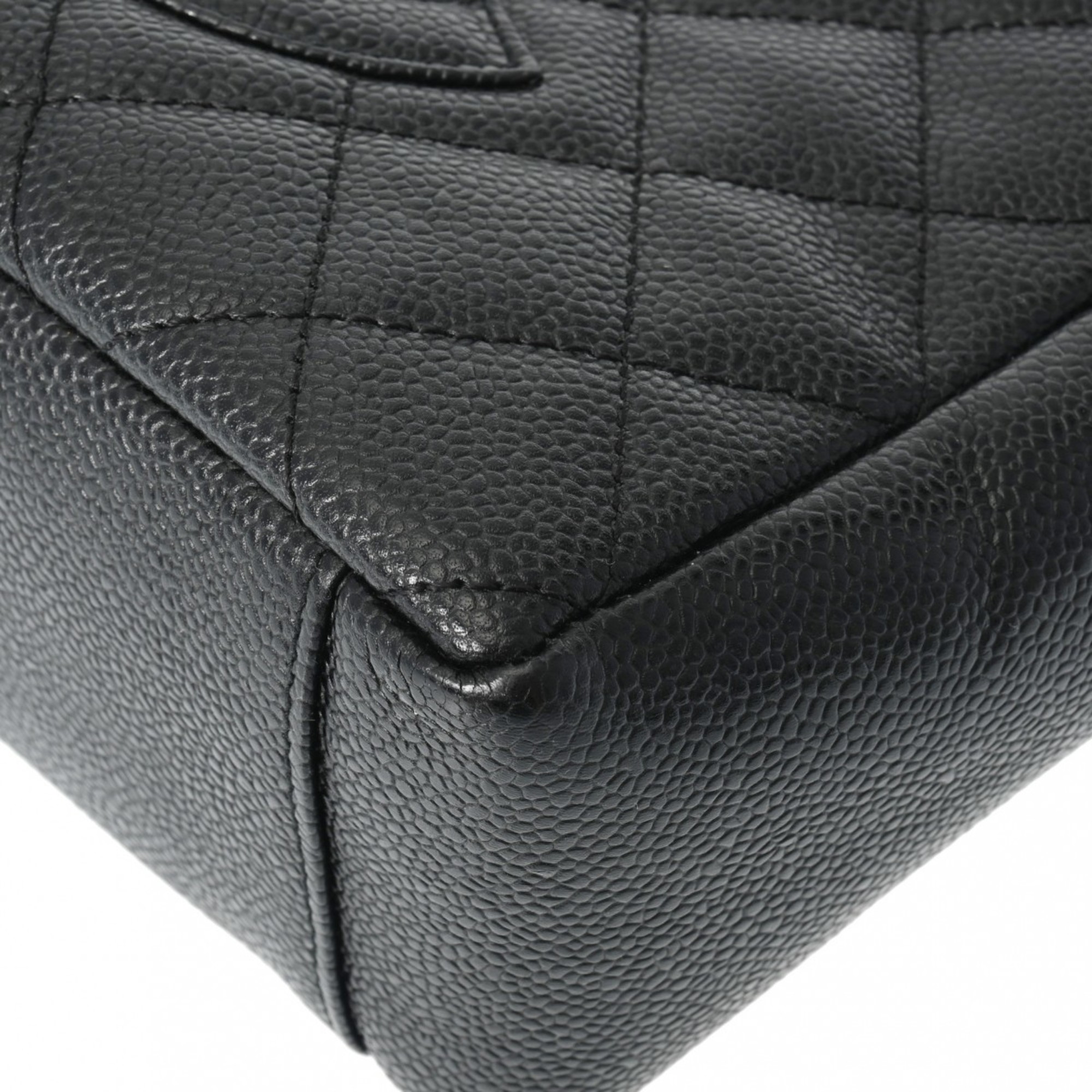 CHANEL Chanel Matelasse PST Tote Black A50994 Women's Caviar Skin Bag