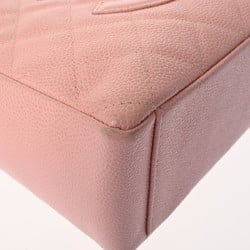 CHANEL Chanel Matelasse PST Tote Pink A50994 Women's Caviar Skin Bag