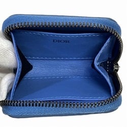 Christian Dior Dior Round Zip Wallet/Coin Case Men's Wallet