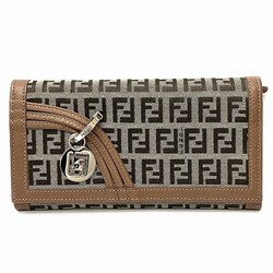 FENDI Zucchino 8M0179 Bi-fold wallet, long wallet for women