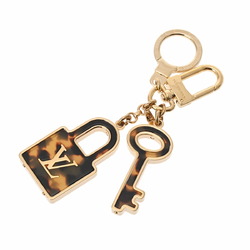 LOUIS VUITTON Louis Vuitton Porte-Clés Confidence M65088 Unisex Gold Plated Keychain