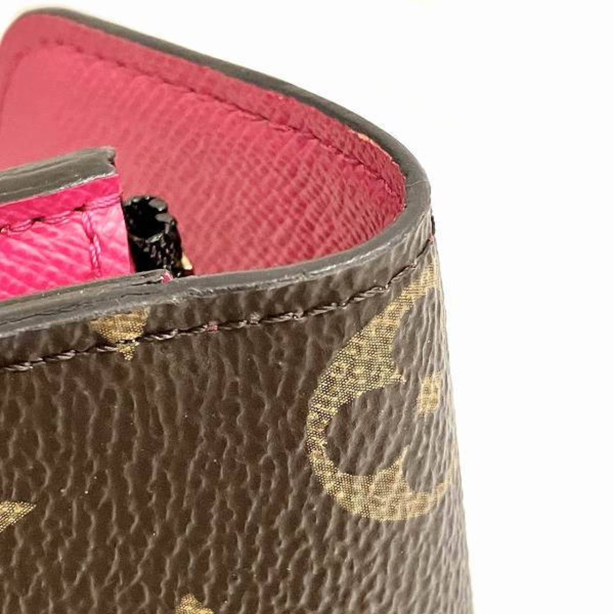 Louis Vuitton Monogram Portefeuille Emily M60136 Long Wallet with Initials for Women