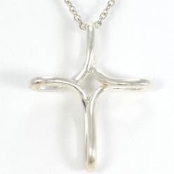 Tiffany Infinity Cross Silver Necklace Box Bag Total weight approx. 2.6g Approx. 41cm Similar