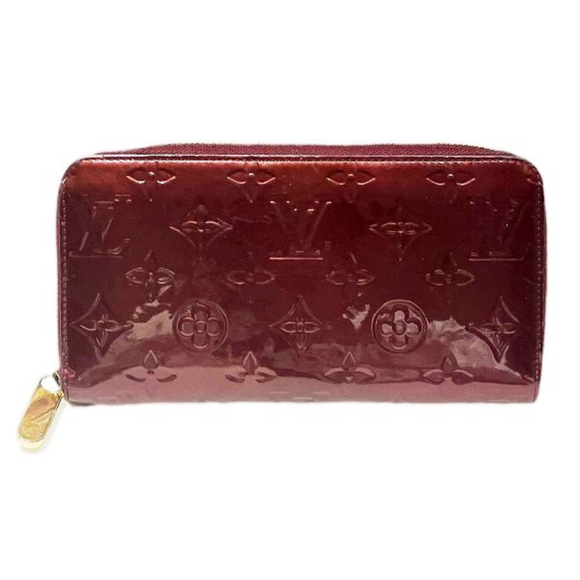 Louis Vuitton Monogram Vernis Zippy Wallet M93522 Long for Women