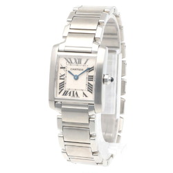 Cartier Tank Francaise SM Watch, Stainless Steel 28384, Women's CARTIER