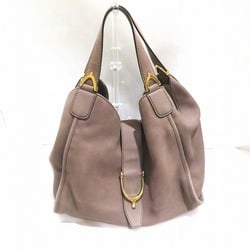 GUCCI Soft Stirrup Leather Dark Brown 296856 Bag Handbag Women's
