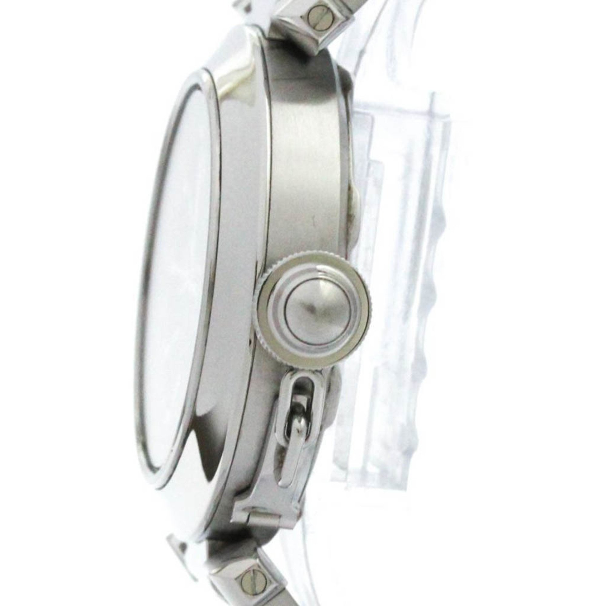 Polished CARTIER Pasha C Big Date Automatic Unisex Watch W31047M7 BF569996