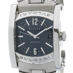 Polished BVLGARI Assioma Steel Automatic Mens Watch AA44S BF572562