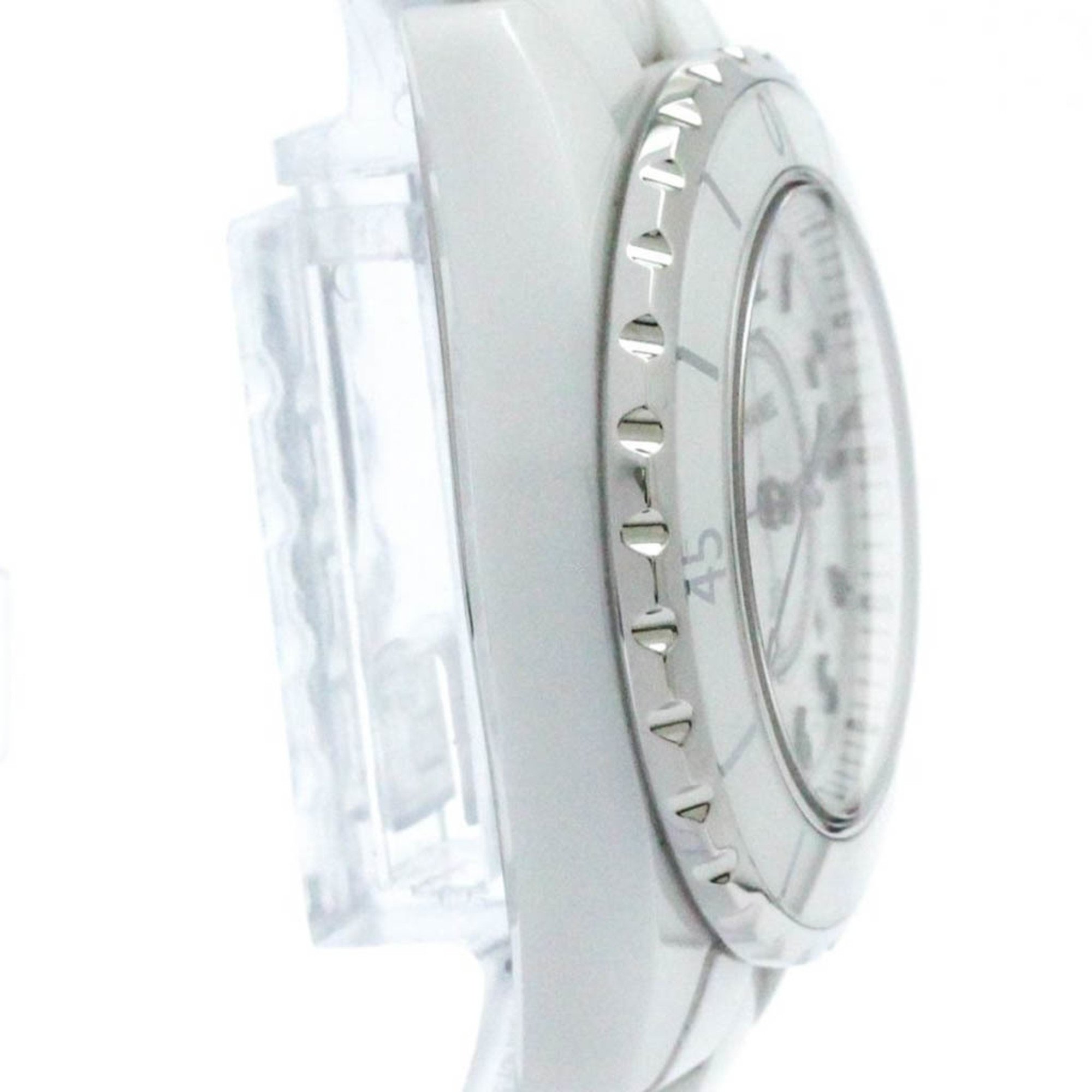 Polished CHANEL J12 Ceramic Quartz Ladies Watch H0968 BF573240