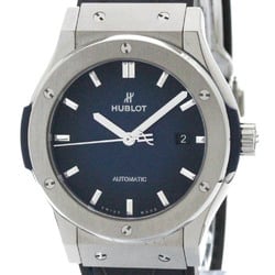 HUBLOT Classic Fusion Titanium Deep Blue Watch 542.NX.6670.LR.JPN BF573168