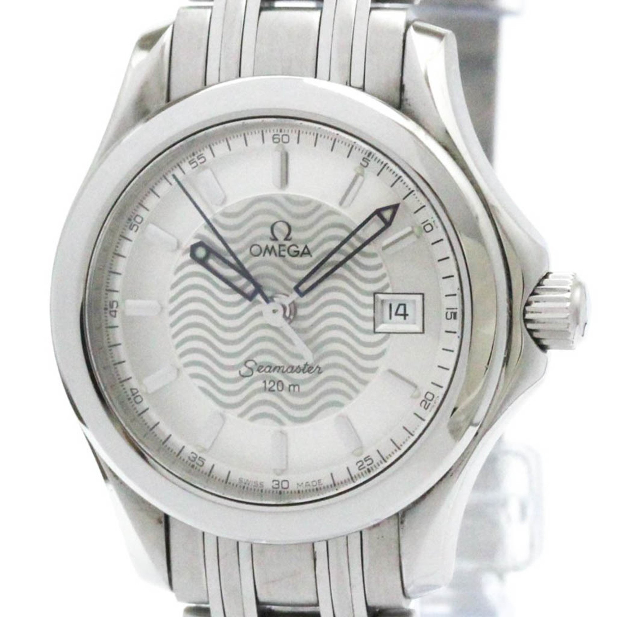 Polished OMEGA Seamaster 120M Steel Quartz Ladies Watch 2571.31 BF573185