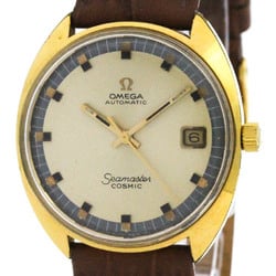 Vintage OMEGA Seamaster Cosmic Gold Plated Cal 565 Mens Watch 166.026 BF568309