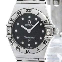 Polished OMEGA Constellation My Choice Diamond Quartz Watch 1566.56 BF573096