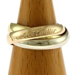 Cartier Trinity Ring, Size 9, 18K Gold, Women's, CARTIER