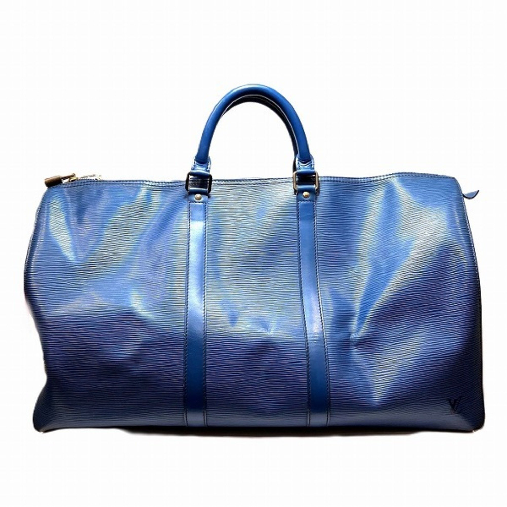 Louis Vuitton Epi Keepall 50 M42965 Bag Boston bag for men and women