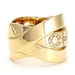 Chanel Bordic K18YG Yellow Gold Ring