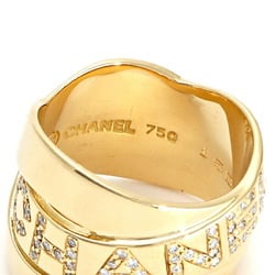 Chanel Bordic K18YG Yellow Gold Ring