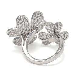 Van Cleef & Arpels Frivole Entre Les Doors K18WG White Gold Ring