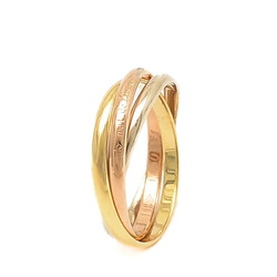 Cartier Trinity Ring XS Three-Color Gold K18PG YG WG #51