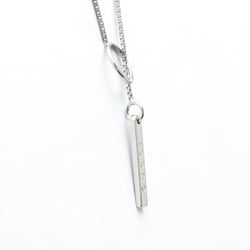 Gucci Lariat Necklace White Gold (18K) Men,Women Fashion Pendant Necklace (Silver)