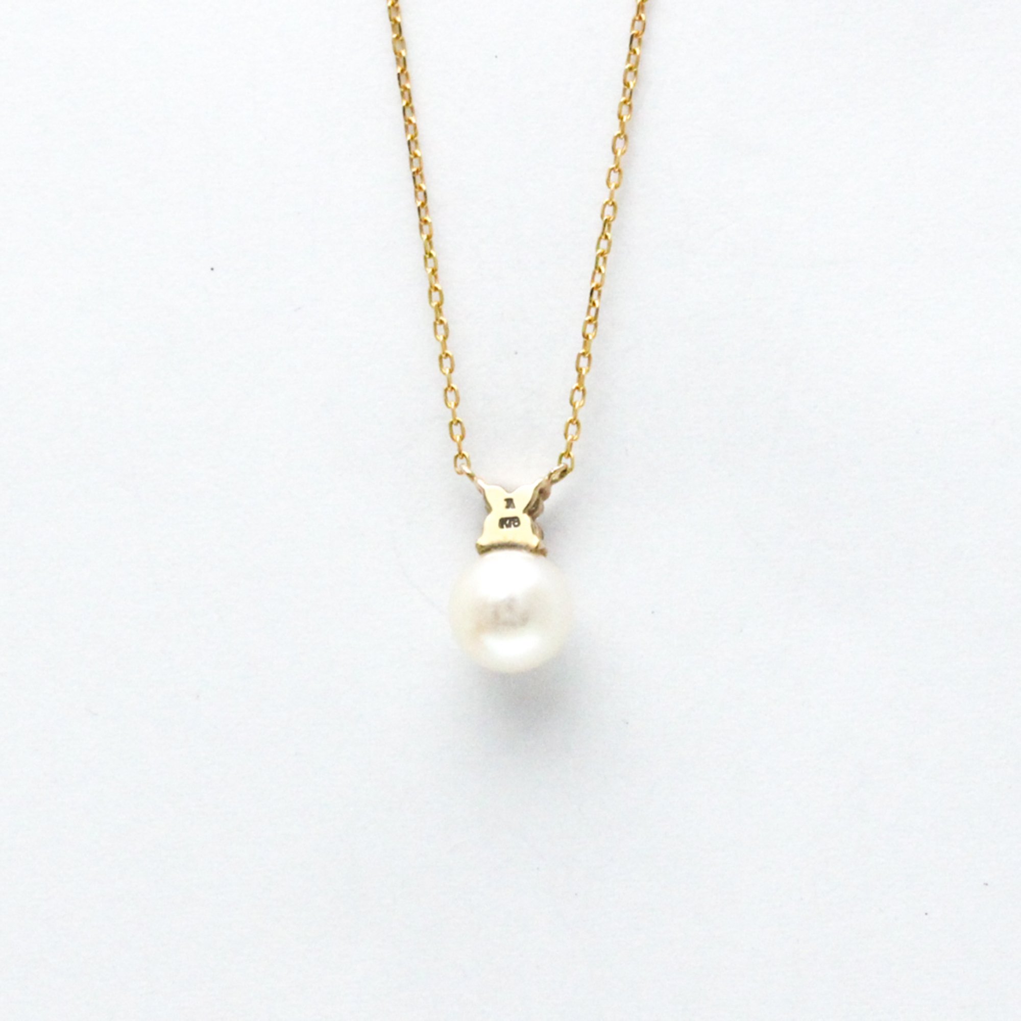 Vendome Aoyama Diamond Pearl Yellow Gold (18K) Diamond,Pearl Men,Women Fashion Pendant (Gold)