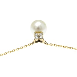 Vendome Aoyama Diamond Pearl Yellow Gold (18K) Diamond,Pearl Men,Women Fashion Pendant (Gold)