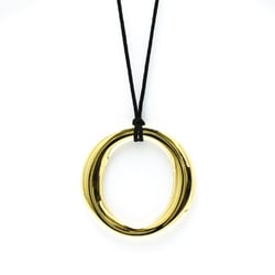 Tiffany Sebiana Necklace Yellow Gold (18K) No Stone Women's Fashion Pendant Necklace (Gold)